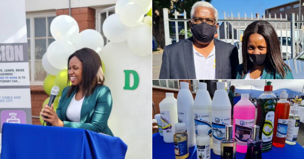 PhD Student, 28, Opens KZN Detergent and Cosmetics Manufacturing Plant