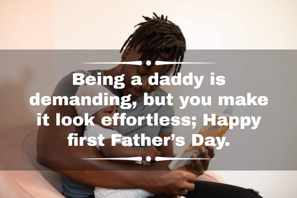 Father's Day wishes for first-time dads