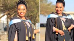 Beautiful lady celebrates graduation, South Africans are here for her win: Congratulations, sis