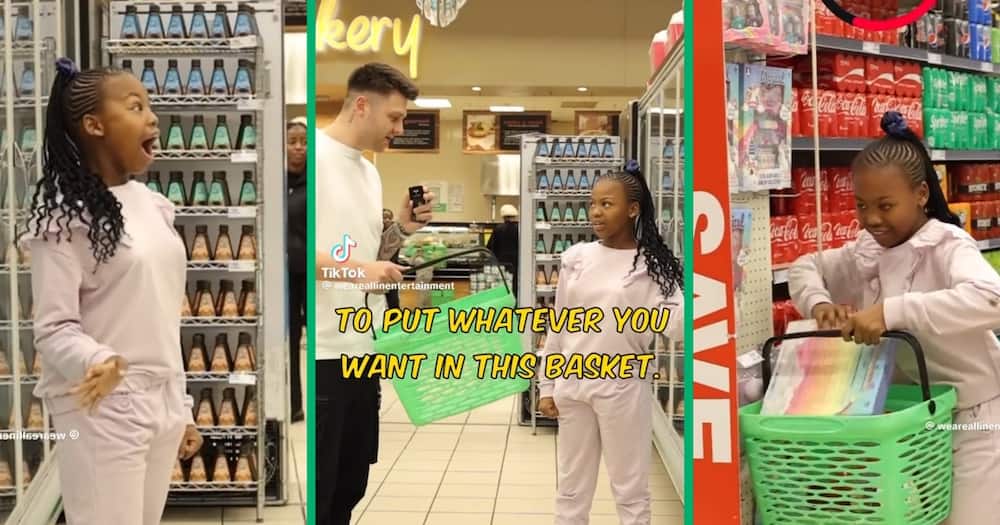 A generous man offered to pay a young girl's goodies