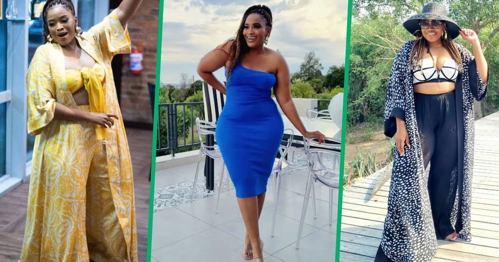 Ayanda Borotho promotes body positivity on her Instagram while she was at work.