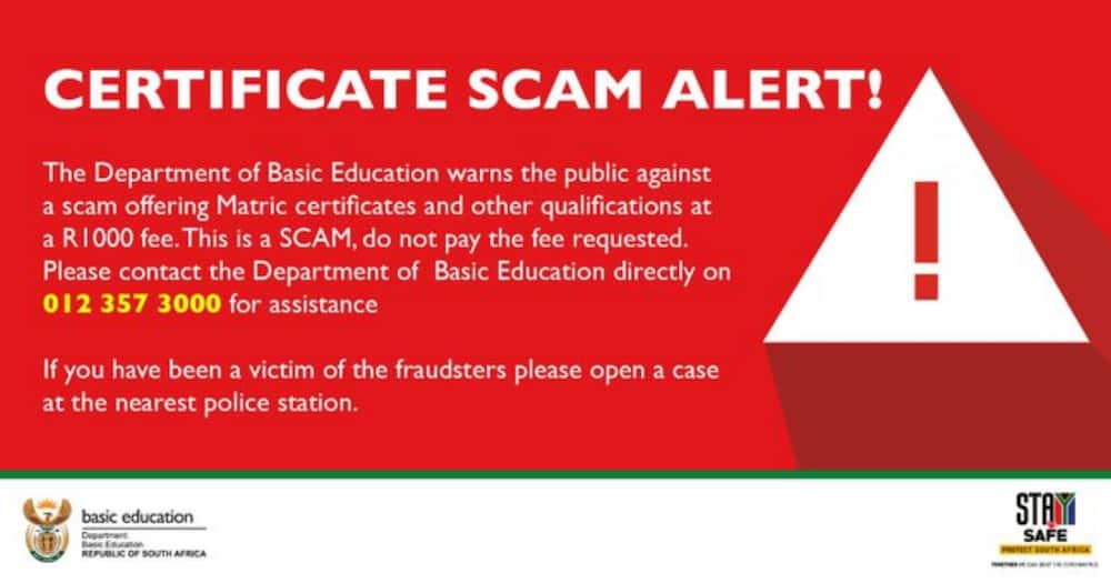 Fact check: You cannot buy an authentic matric certificate for 1k