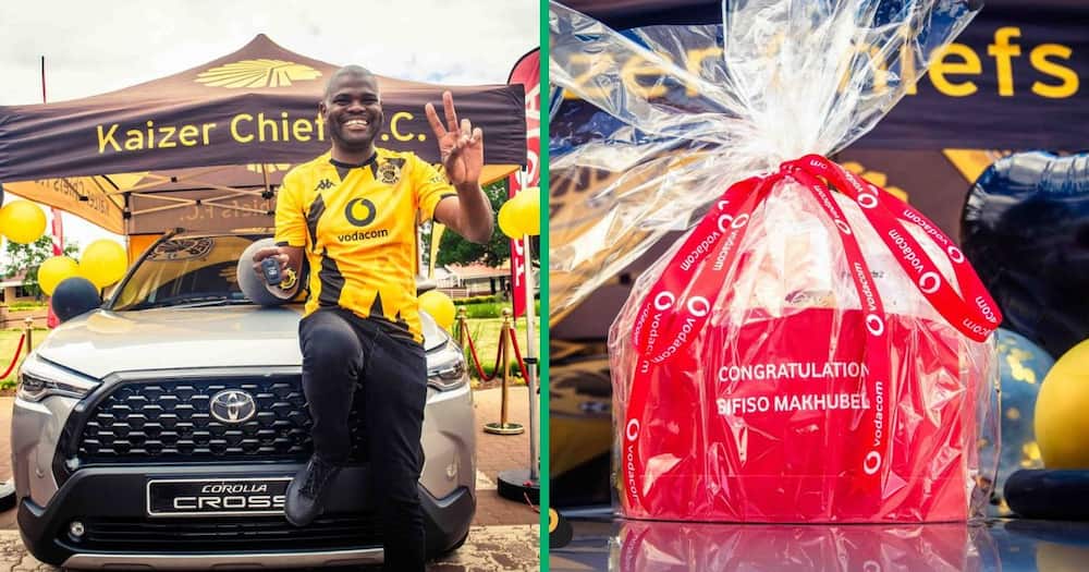 Kaizer Chiefs fan wins big in football competition