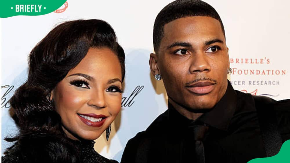 Ashanti and Nelly at the Angel Ball