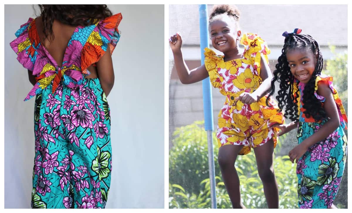 Pretty Ankara Dress, African Baby Girl Dress, by justkiddiesclothing - -  Afrikrea