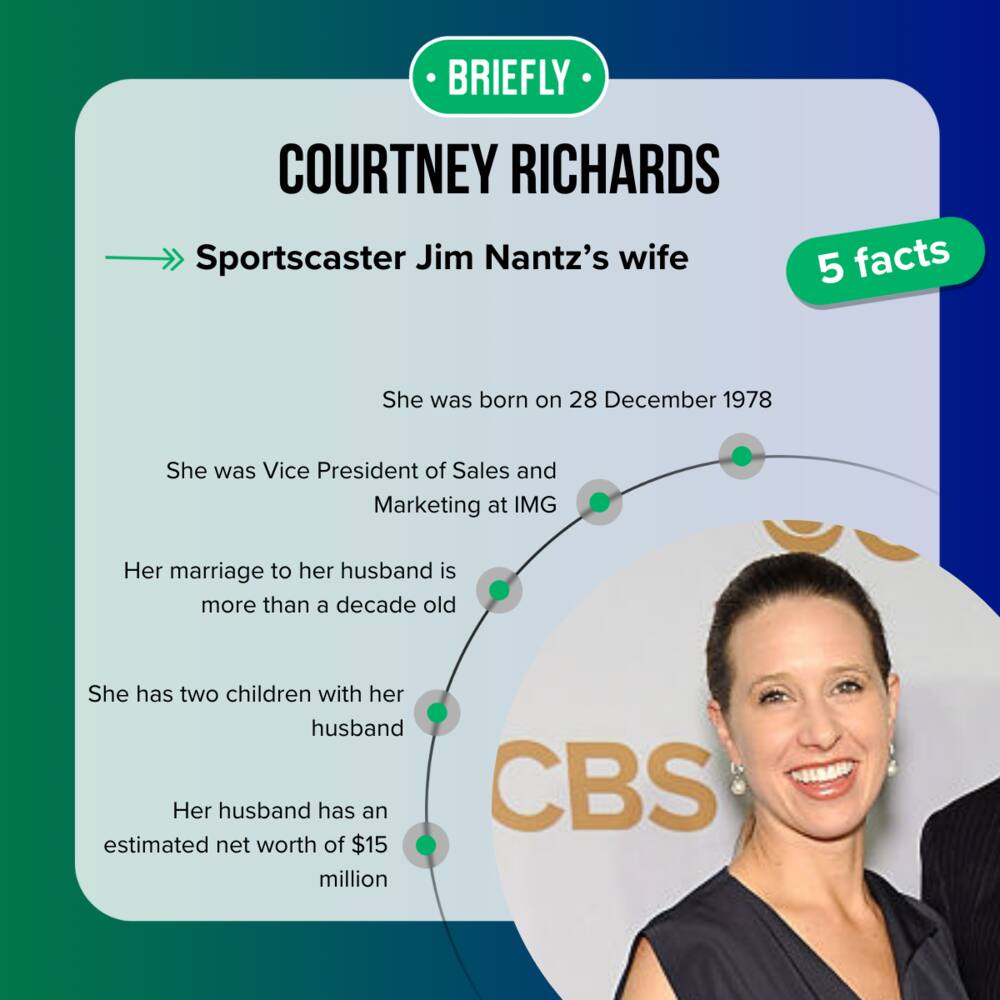 Who is Courtney Richards, wife of sportscaster Jim Nantz? - Briefly.co.za