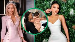 Faith Nketsi buys stunning diamond earrings for 1-year-old daughter Sky Njilo, shares pics online