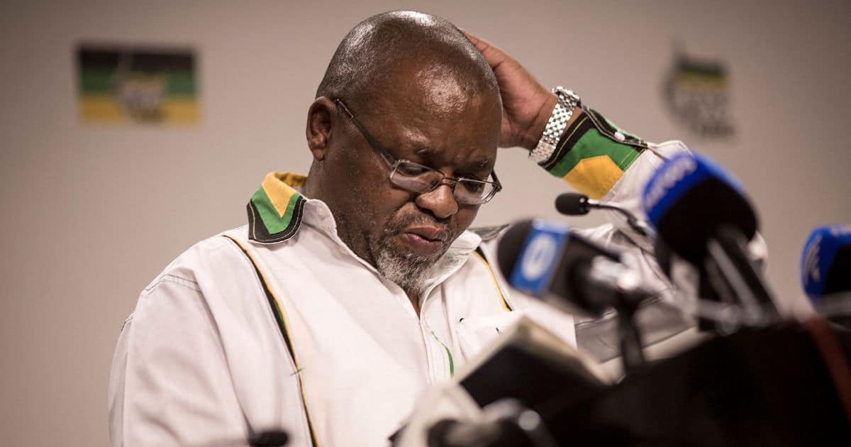 Gwede Mantashe Slammed For Accepting Minister Of The Year Award Amid ...