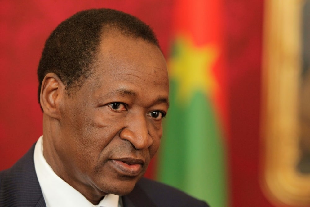 Former Burkina Faso president Blaise Compaore arrived in Ouagadougou from Ivory Coast, where he has been living