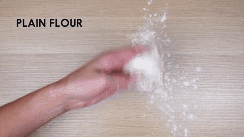 Roll dough on floured surface