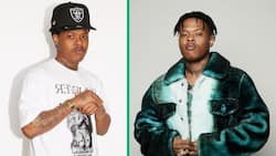 Nasty C chats with Rick Ross on Instagram live, hints at visiting Durban: "We'll enjoy some Belaire"