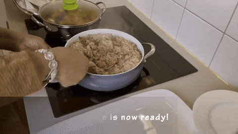 Preparing rice