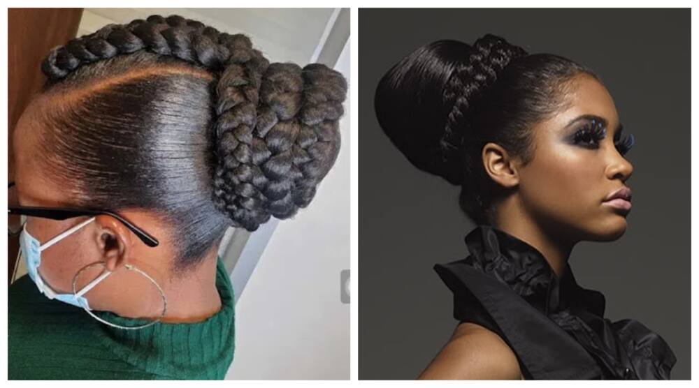 30+ trending gel up hairstyles for black ladies in 2022 