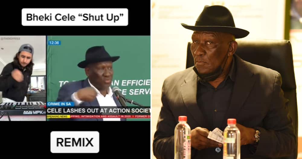 Bheki Cele, music, Mzansi Bheki Cele, music, Mzansi