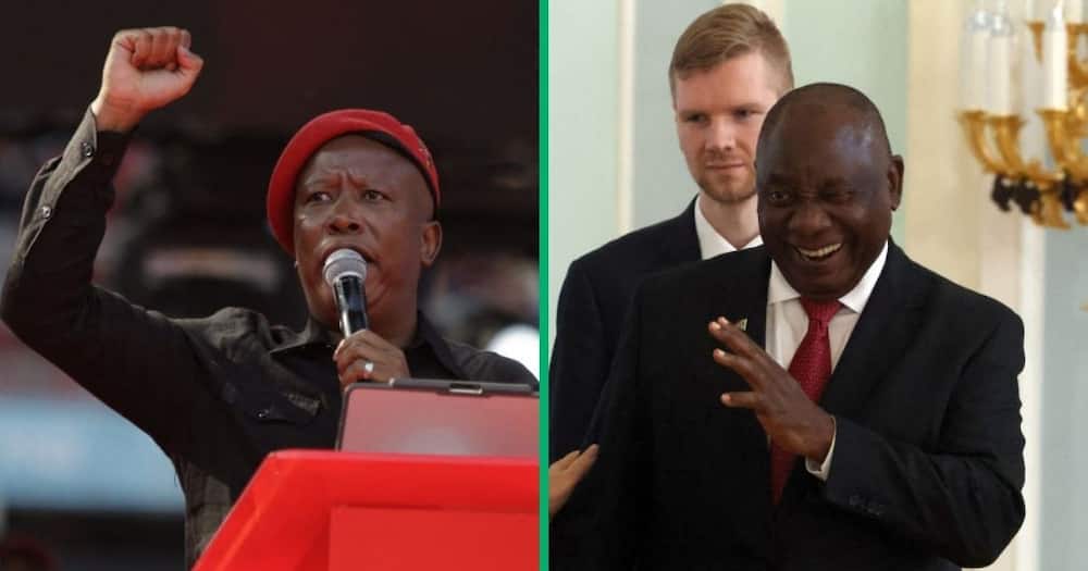 Julius Malema say he will arrest President Cyril Ramaphosa if he becomes president