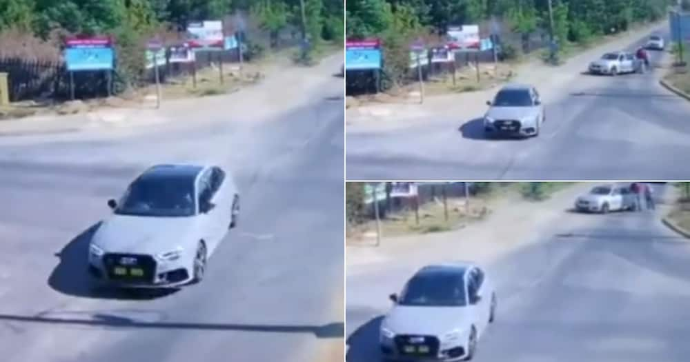 Video footage, Shocking, Attempted hijack, Online,
Incident, Linbro Park, Johannesburg,
Clip, Twitter, Yusuf Abramjee