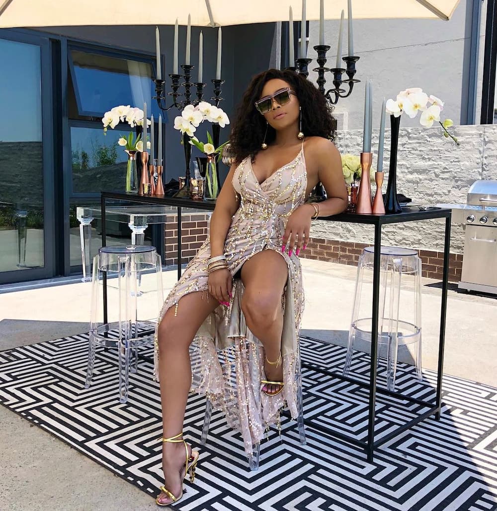 casual Bonang Matheba's dresses