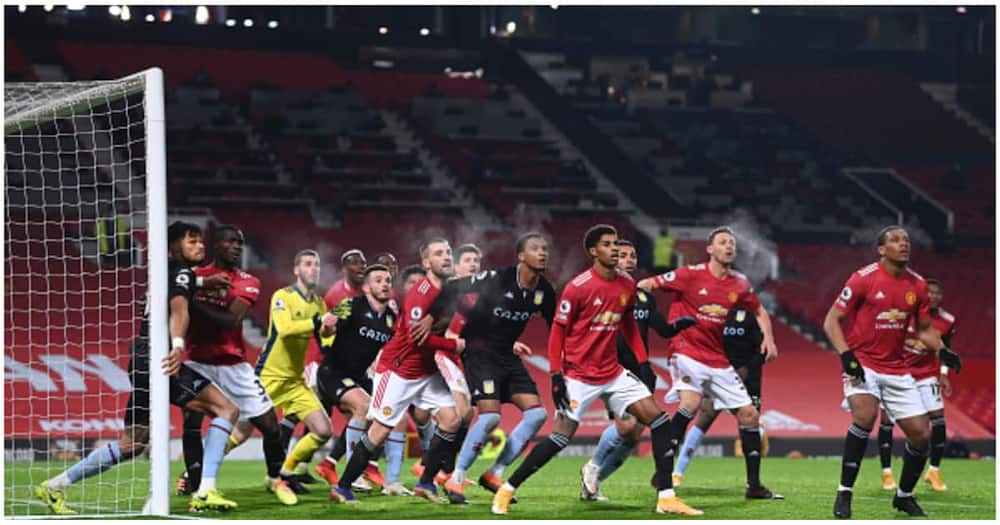 Man United players in action at Old Trafford. Photo: Getty Images.
