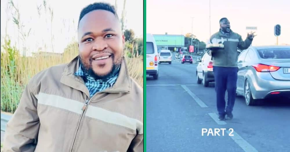 Man Sells Scones in Randburg, Creates Jobs for Youth in TikTok Video