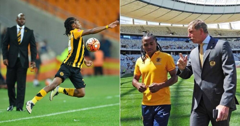 Siphiwe Tshabalala is honoured to be Kaizer Chiefs' top goalscorer. Image: Twitter