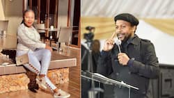 Mbuyiseni Ndlozi shows love to Makhadzi, Mzansi reacts: "She is our queen"