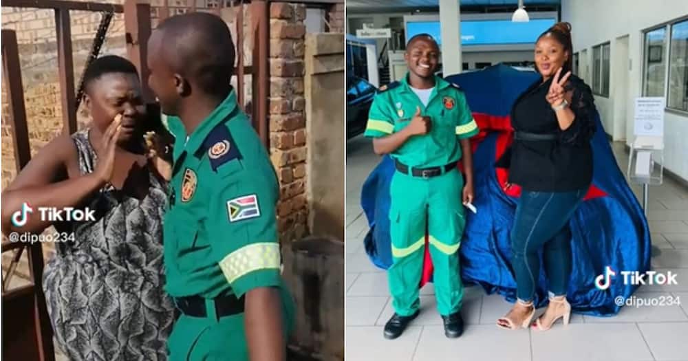 A South African paramedic buys car