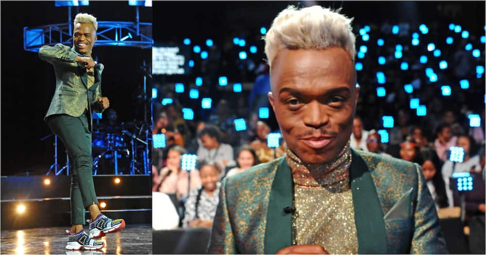 Somizi Mhlongo Rocks R15 000 Kicks While Judging on Idols SA