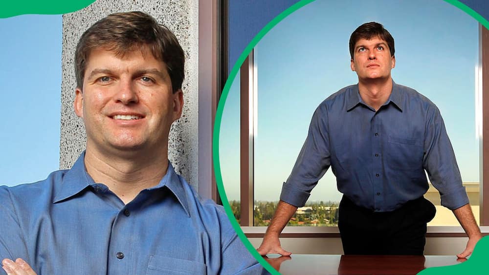 Michael Burry, former head of Scion Capital Group LLC, posing for a portrait in 2010