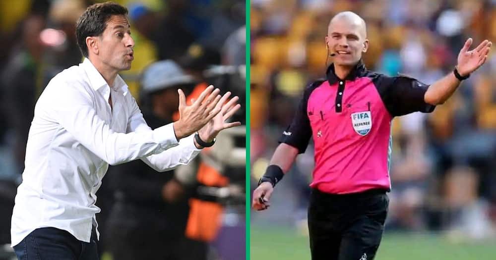 Former referee Ace Ncobo says AmaZulu coach Pablo Franco Martin was wrong to criticise the referee.