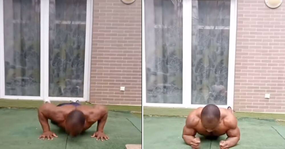 Strong man shares new fitness challenge: "No one will accept this in SA."