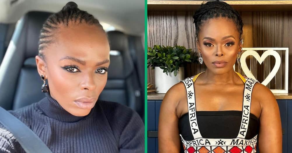 Unathi Nkayi posted a sweet message for her dad on his birthday