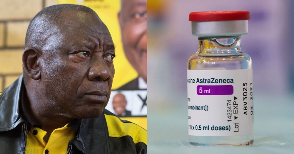 Mzansi makes #RamaphosaMustFall trend as SA fumes over vaccine expiry date
