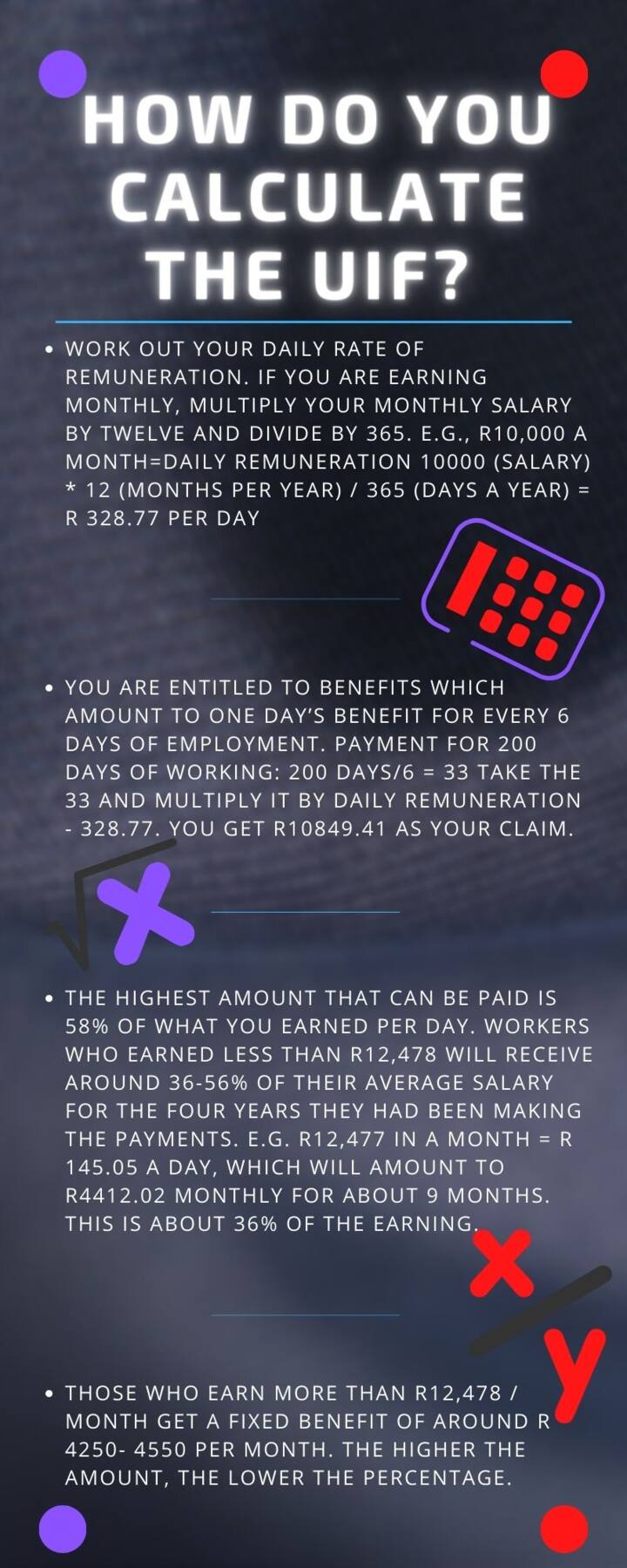 UIF calculator how much can you claim from UIF in 2023? Briefly.co.za