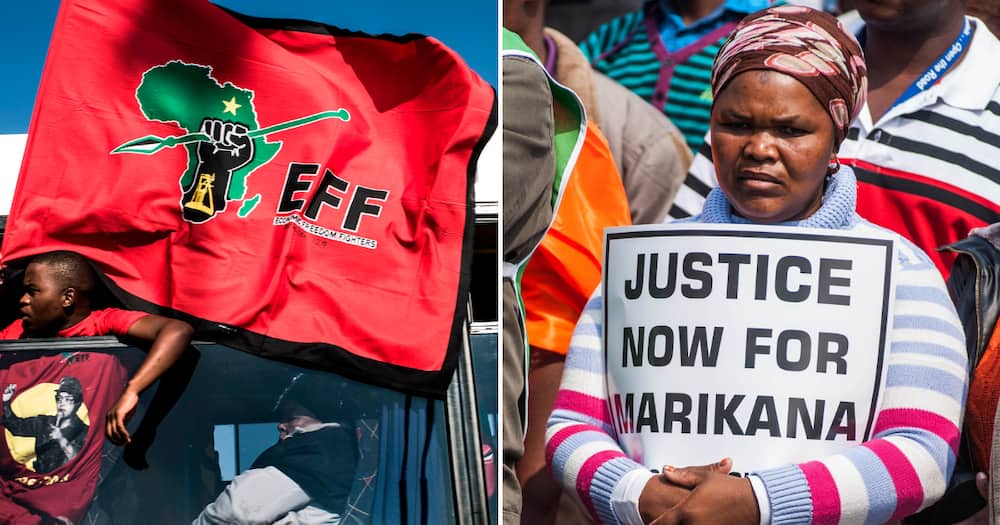 The Economic Freedom Fighters wants justice for Marikana victims