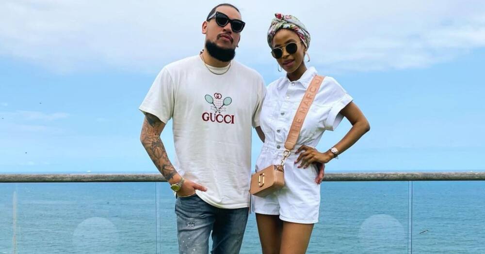 AKA and Nellie Tembe were engaged