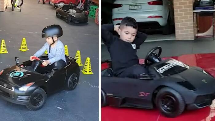 Cute boy, 5, show off awesome drifting skills in viral video