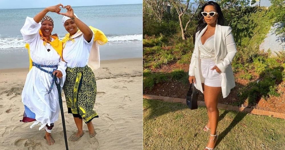 Boity, Mom, distances herself, from online account, scamming unsuspecting people