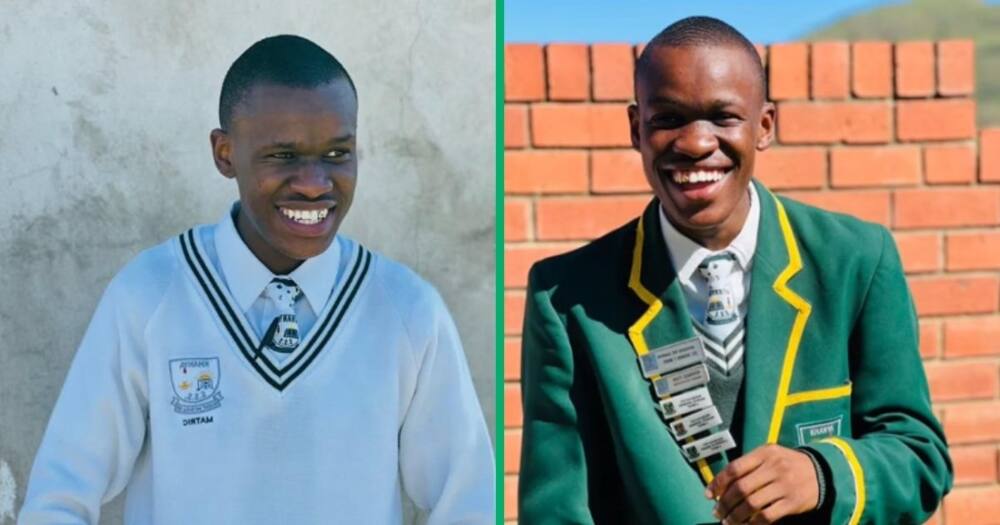 A young man achieved great matric result after returning for the second time because of unsatisfactory outcome in 2019.