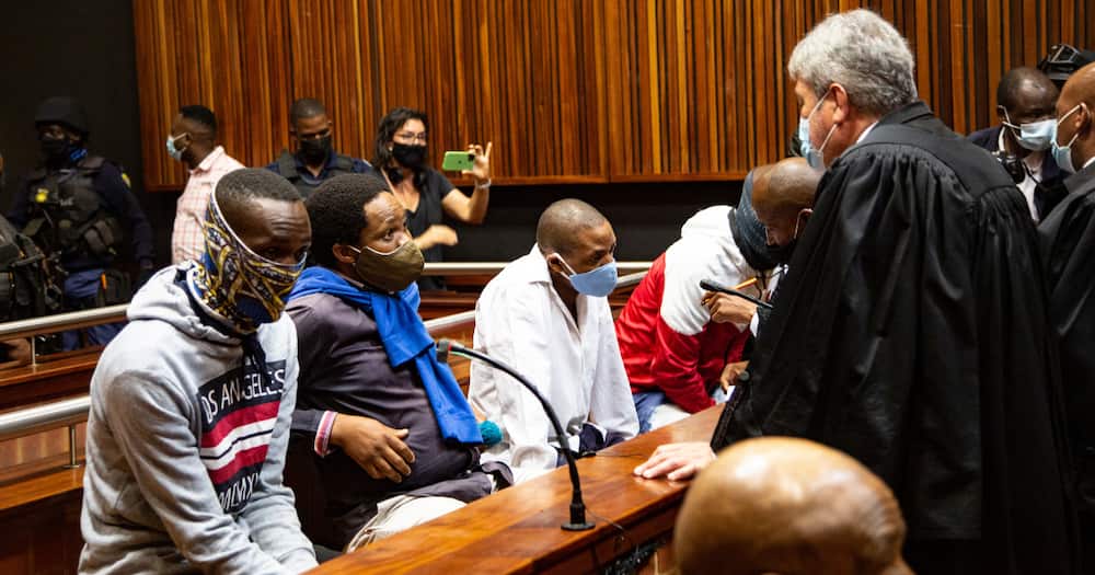 Suspects in the Senzo Meyiwa murder trial