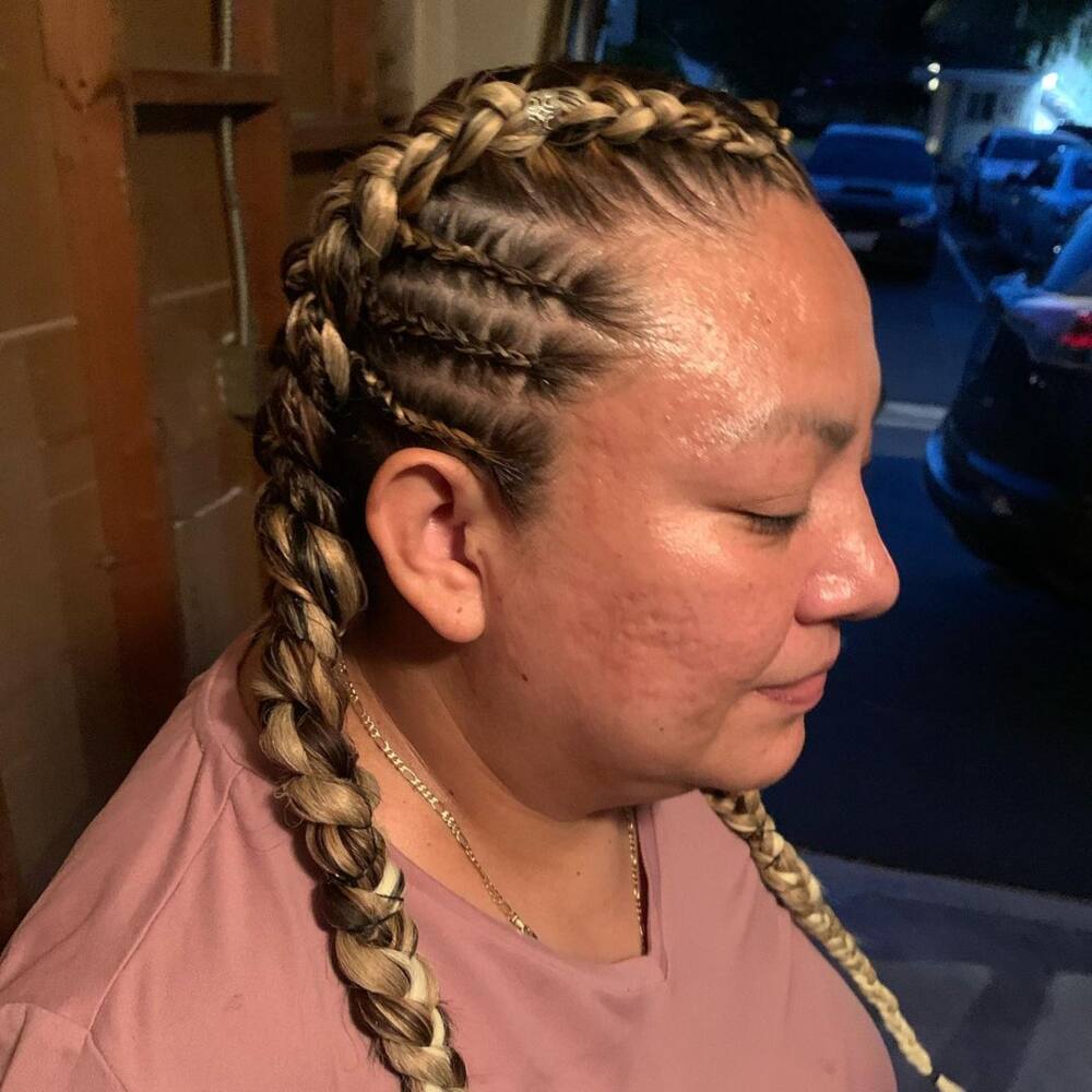 Plaiting hairstyles Plaiting hairstyles
