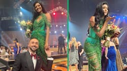 Miss SA runner-up Bryoni Govender gets showered with love from former Kaizer Chiefs bae Samir Nurkovic
