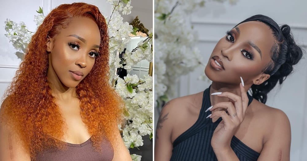 Sbahle Mpisane celebrated her bday with seven pics