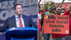 DA leader John Steenhuisen makes scathing remarks about high unemployment as SA celebrated Workers’ Day
