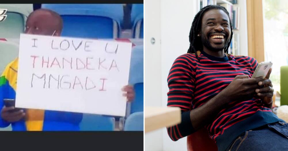 Man on a mission: Mzansi people help soccer fan find the love of his life by sharing his story far and wide
