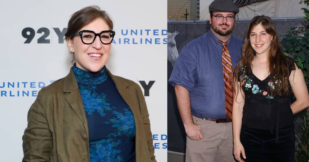 What does Mayim Bialik's ex-husband do for a living?