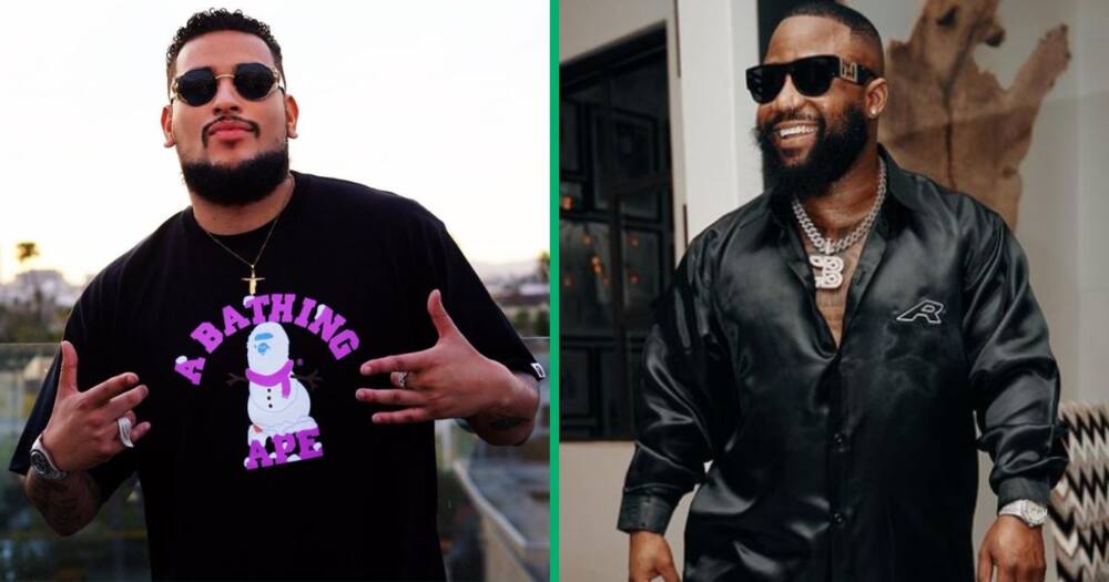 Cassper Nyovest’s Love for AKA Deemed ‘Fake’, SA Has Mixed Reactions ...