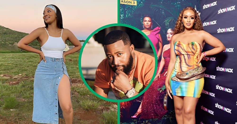 Fans compare Cassper Nyovest's baby mama Thobeka Majozi and his new girlfriend Pulane
