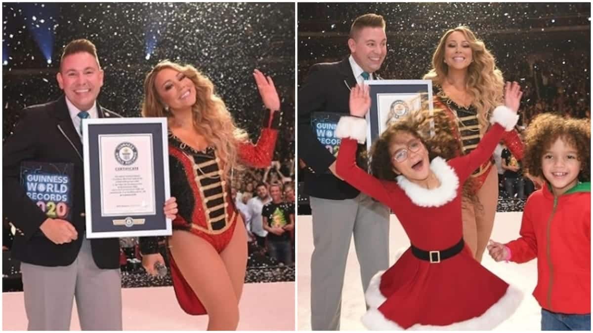 Mariah Carey breaks three Guinness World Records with Christmas song