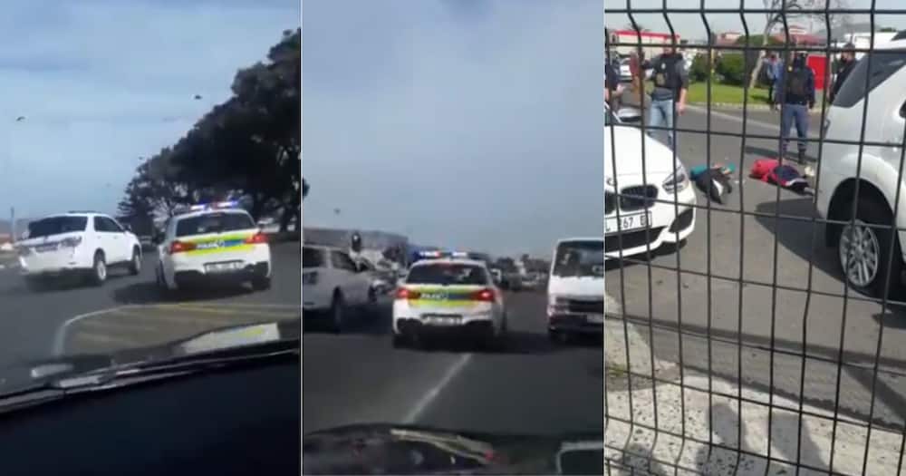 Dramatic high-speed, shootout, caught on video, Cape Town, reactions