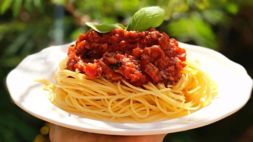 vegan spaghetti bolognese